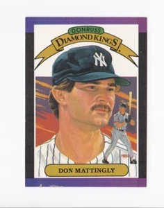 Donruss Diamond King Don Mattingly Yankees 1989 #26 - Imagen 1 de 1
