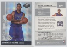 2008-09 Topps Co-Signers Silver Hyper /25 Jason Thompson #112 Rookie RC