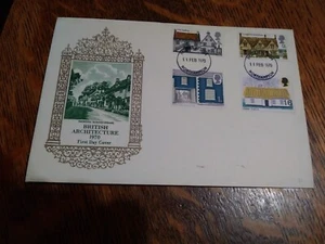 February 1970 First Day Cover; British Architecture, Hand Stamped, Unaddressed - Picture 1 of 1