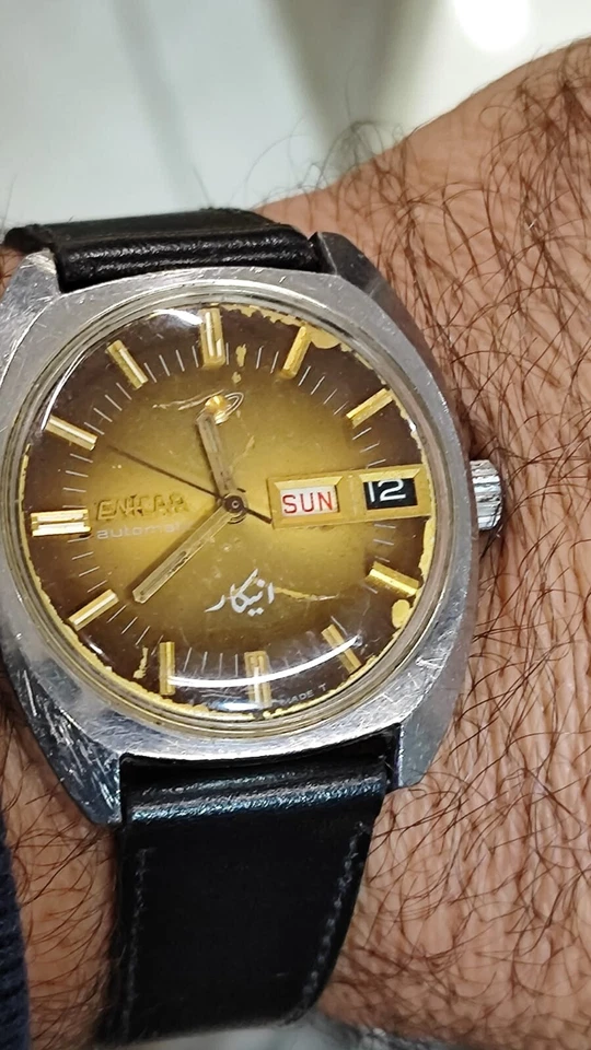 Vintage Enicar AR 167 Automatic 3mm  working Need Service - Image 1 of 4