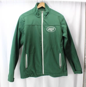 NFL G-III Apparel Group NY JETS Layered soft-shell Men's Jacket MEDIUM Pre-Owned - Picture 1 of 10