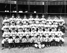 MLB 1938 New York Yankees Team Picture World Champions 8 X 10 Photo Picture