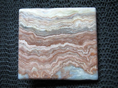 ¡Hebilla de cinturón hippie de ágata de encaje loco! ¡VINTAGE! RARO! ¡HECHO A MANO! Años 80! ROCKHOUND! Foto 1 de 4