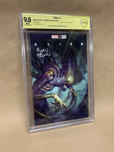 Alien #1 Comics Elite Variante Exclusiva | CBCS 9.8 | Firmado por Ryan Brown - Imagen 1 de 6