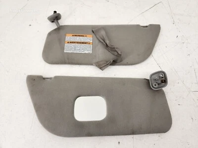 2003-2007 Ford F250 F350 F450 F550 Sun Visor Sunvisor Pair set of 2 FLINT GRAY Foto 1 de 4