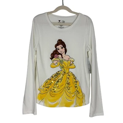 Camiseta Disney Jumping Beans Niña Talla 12 Blanca Edición Limitada Bella Gráfica Nueva Foto 1 de 4