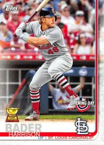 2019 Topps Opening Day #174 Harrison Bader All Star Rookie ๐ Cardinals ๐ฅโพ๐ฅ - Picture 1 of 3