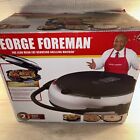George Foreman GRP106QPGP Silver Round 360 Electric Grilling Machine Griddle New