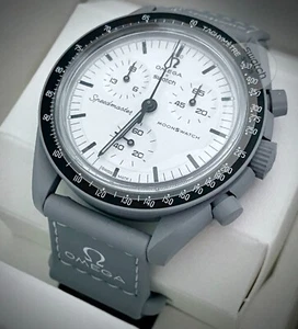 OMEGA X SWATCH SpeedMaster MoonSwatch 1965 NASA Qualification. NEW! AUTHENTIC! - Picture 1 of 23