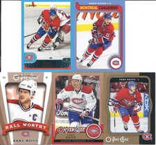 Saku Koivu 2001-02 2006-07 2007-08 2008-09 Base & Retro O-Pee-Chee 5-Card Lot
