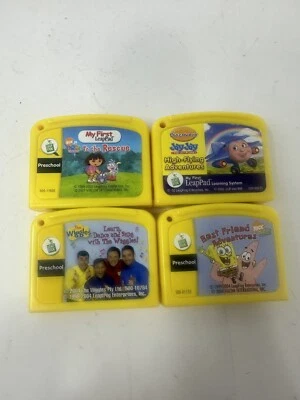 LeapFrog My First LeapPad Preschool Educational Games Cartridges - Lot of 4 - Image 1 of 2