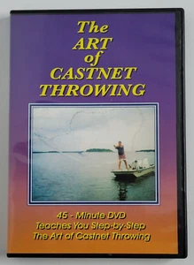 The Art of Castnet Throwing DVD Fishing How to Cast Your Net Tournaments Skills - Picture 1 of 4