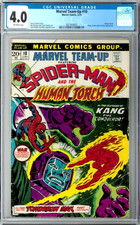 Marvel Team-Up #10 CGC 4.0 (Jun 1973) Spider-Man Human Torch, Kang the Conqueror