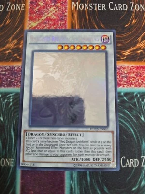 Yu-Gi-Oh! Scarlight Red Dragon Archfiend DOCS-EN046 Ghost Rare Unlimited NM - Image 1 of 4