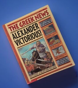 The Greek News Children's Book Written Like A Newspaper Softcover VG Scholastic - Picture 1 of 2