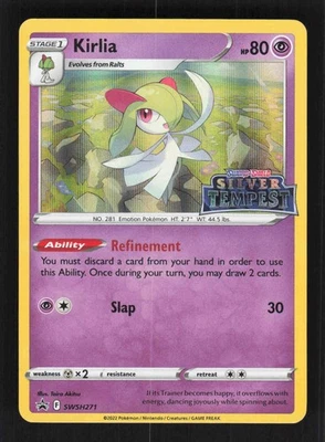 Kirlia -  (Prerelease) Promo SWSH: Sword & Shield Promo Cards SWSH271 NM - Image 1 of 2