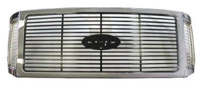 Rejilla Sherman 580-99-5 para Ford F-250 Super Duty 2005-2007, inserto negro Foto 1 de 2