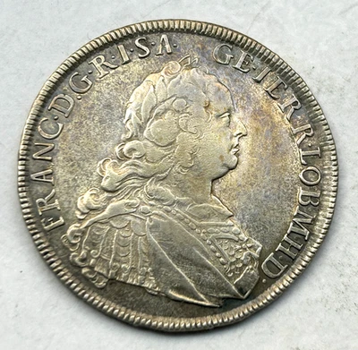 ÁUSTRIA SILVER THALER 1755 HA - KM# 2036 - Imagem 1 de 3