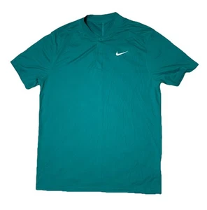Nike Men’s Dri-Fit Victory Blade Turquoise Golf Polo Shirt DH0838-318 M - Picture 1 of 3