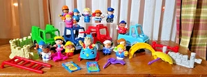 Little People Konvolut Personen & Fahrzeuge & Zubehör Modern & Vintage - Bild 1 von 16