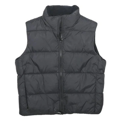 BENCH Womens Black Nylon Puffer Gilet M Sleeveless Zip Up Lightweight Warm - Image 1 of 4