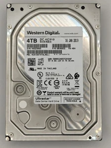 Western Digital Ultrastar DC HC310 4TB 3.5" SATA 6Gb/s HDD – Tested - Picture 1 of 2