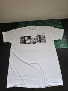 10,000 Maniacs Rare White 1989 Faces t-shirt Men's Size Large Stedman Tag - Picture 1 of 7