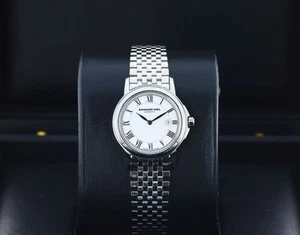 Raymond Weil Tradition Ladies, White Roman Dial - Stainless Steel, 5966-ST-00300 - Picture 1 of 13