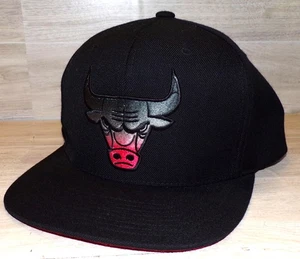 NUEVO SIN ETIQUETAS NBA BASKET BALL CHICAGO BULLS MITCHELL NESS GORRA DE BÉISBOL GORRA - Imagen 1 de 8