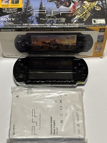 Vintage Sony PlayStation Portable PSP-1001 Black Console&nbsp;FOR PARTS NO POWER