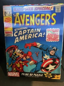 Avengers Comics Starring Captain America 3D 300 pc Puzzle  12”x18” - Bild 1 von 3