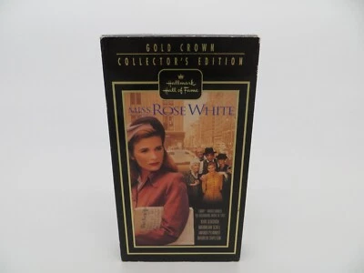 MISS ROSE WHITE - (VHS Tape, 1994) Hallmark Hall of Fame movie Foto 1 de 4