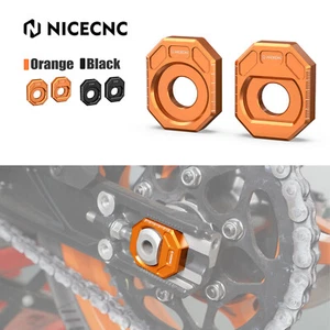 NICECNC For KTM 125 250 390 Duke 2024 Rear Axle Chain Tension Adjuster Block Kit - Picture 1 of 17