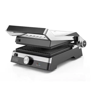 Black & Decker CG2000-B5 220 Volt Contact Metal Grill FOR OVERSEAS USE ONLY - Picture 1 of 9