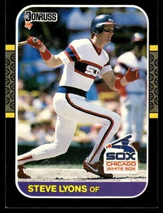 1987 Donruss #409 Steve Lyons - Picture 1 of 2
