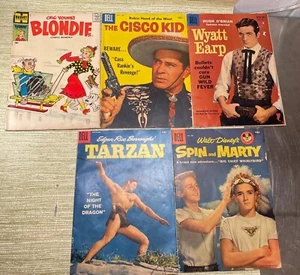 Blondie Comics Harvey Deli Wyatt Earp Tarzan Spin Marty Disney 1950s Vintage Lot - Picture 1 of 24