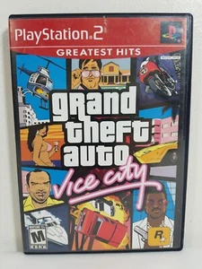 Grand Theft Auto Vice City (Sony PlayStation 2 PS2) Greatest Hits testato funzionante - Foto 1 di 4