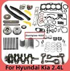 New For Hyundai Kia 2.4L G4KJ Engine Rebuild Overhaul Kits Crankshaft/Con Rods BMW Serie 1