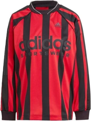 NUEVA CAMISETA TOP ADIDAS ROPA DEPORTIVA Para Mujer M Express Manga Larga IC6634 ROJO NEGRO Foto 1 de 4