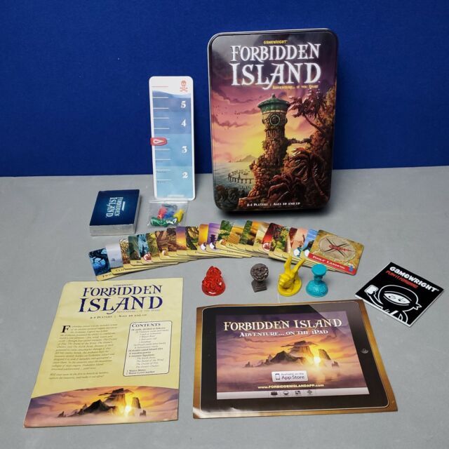 Forbidden Island Board Game Sealed Complete Gamewright Cooperative Family  Fun on eBid United States