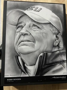 Rare Bobby Bowden jigsaw puzzles 1000 pieces Art by Greg Joens Pencil art Clean - Picture 1 of 2