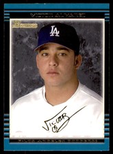 2002 BOWMAN GOLD VICTOR ALVAREZ LOS ANGELES DODGERS #235