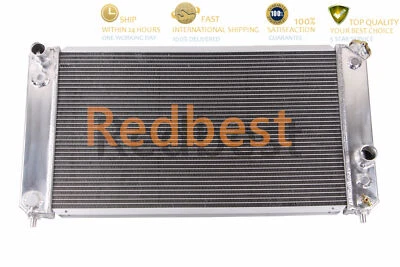 Radiador de aluminio de 4 filas para Chevy Blazer S10/GMC Jimmy Sonoma 4,3 L V6 1996-2005 Foto 1 de 4