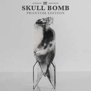 MIGHTY JAXX JASON FREENY SKULL BOMB PHANTOM EDITION 20cm Art Toy Model New Stock - Picture 1 of 9