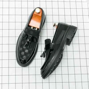 Herren Business Formelle Schuhe Elegant Quaste Halbschuhe Slipper Flache Schuhe 38-46 - Bild 1 von 12