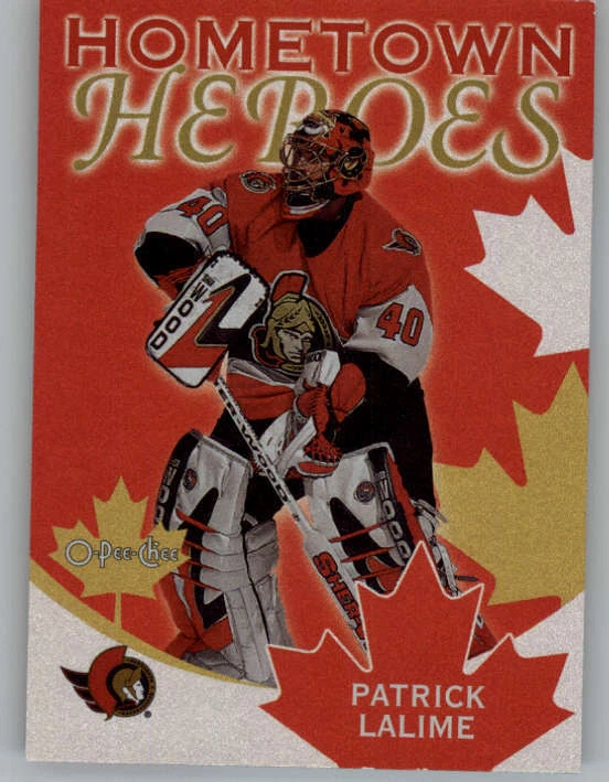 2002-03 O-Pee-Chee Hometown Heroes #HHC11 Patrick Lalime (ref 162158) - Image 1 of 2