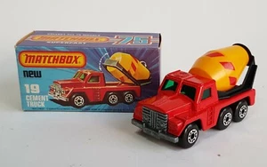 Matchbox Superfast No. 19, Cemento Camion Superbo Pristine Condizioni Perfette - Foto 1 di 10