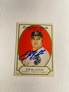 Oakland Athletics JOE BLANTON Signed Card - Picture 1 of 1
