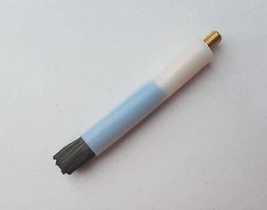Pinceau Brosse Décapage Nettoyage Soudure M6 Gaine en Téflon Filetage TIG 50mm - Picture 1 of 3
