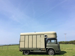Beautiful converted to camper vintage Bedford TK has MOT runs great glamping - Picture 1 of 12